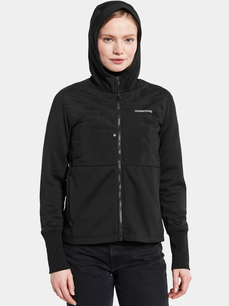 Didriksons VALDA Jacket 2 Fleecejacke Damen Didriksons_valda_womens_fullzip_2_504294_060_front2_m222