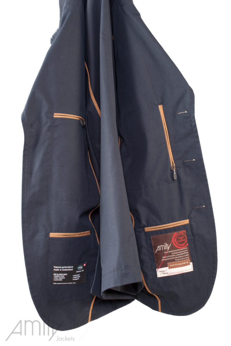 Amity Fashion Paul Jacke Herren Innenverarbeitung_Herren_navy