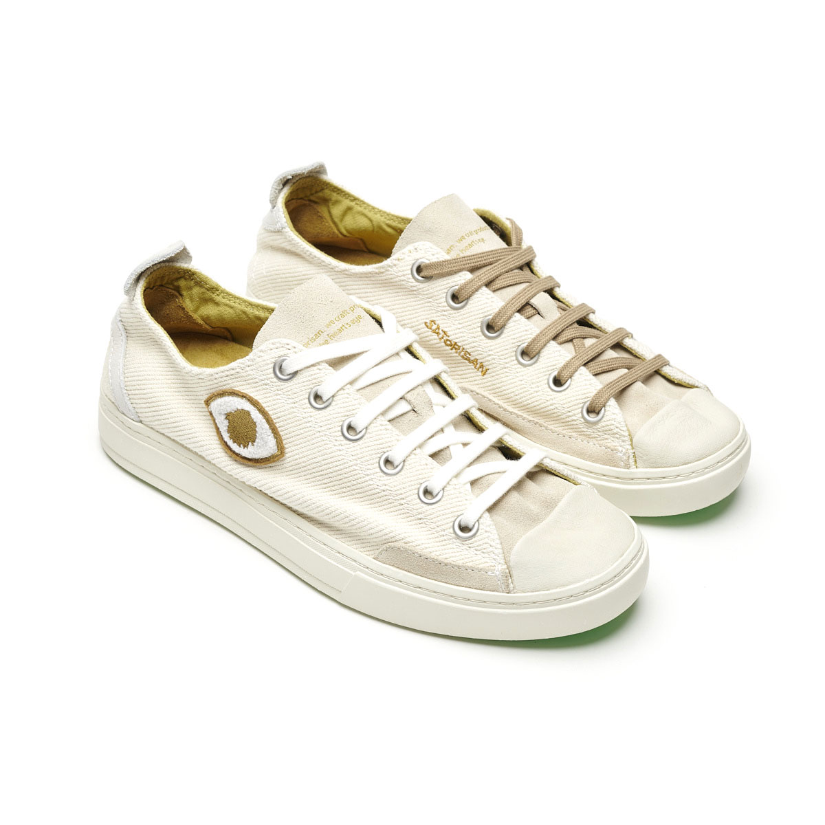 Satorisan Koto Cotton Vintage Sneaker Unisex Bekleidung, Schuhwerk, Schuh, Sneaker, Leinwand