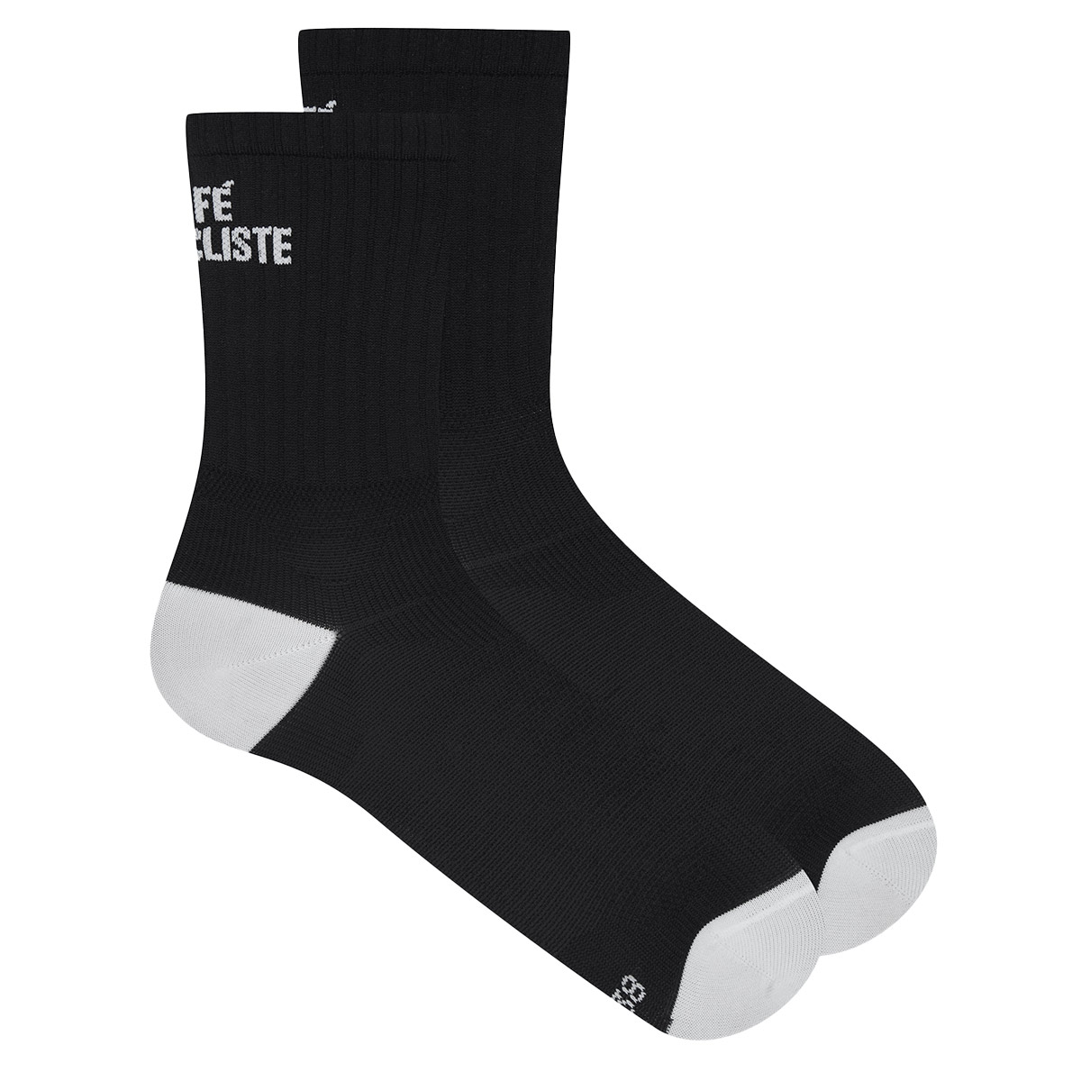 Solid Socks Unisex Cafe-du-Cycliste_Solid-Socks_black_01