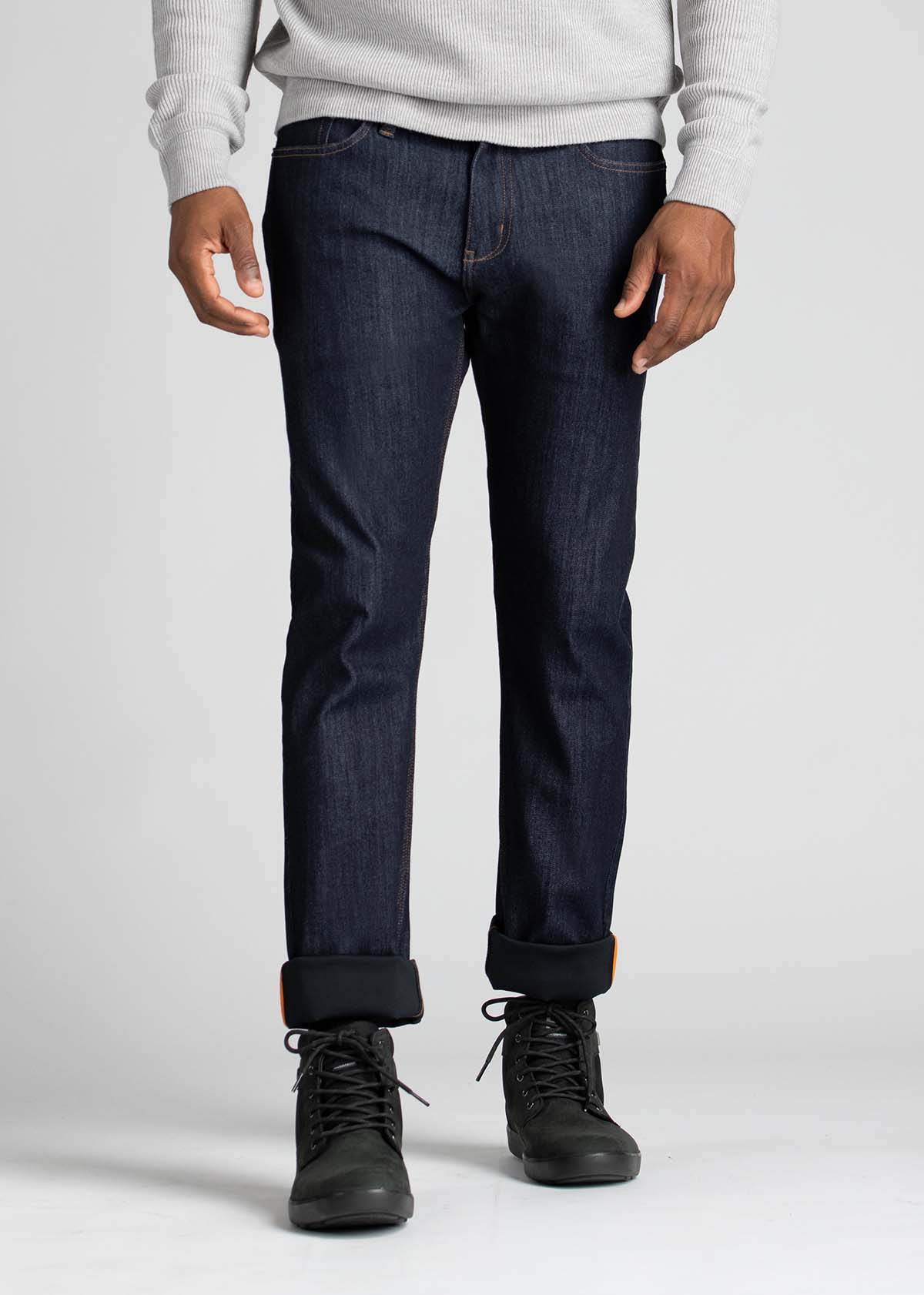 All-Weather Performance Denim Relaxed Taper Jeans Men