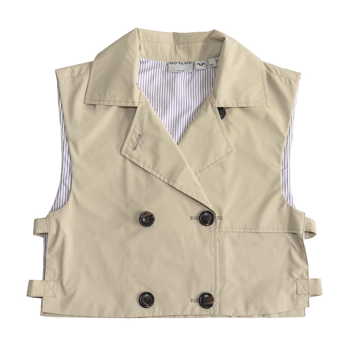 Gofluo Reflektierende Trench Weste Damen