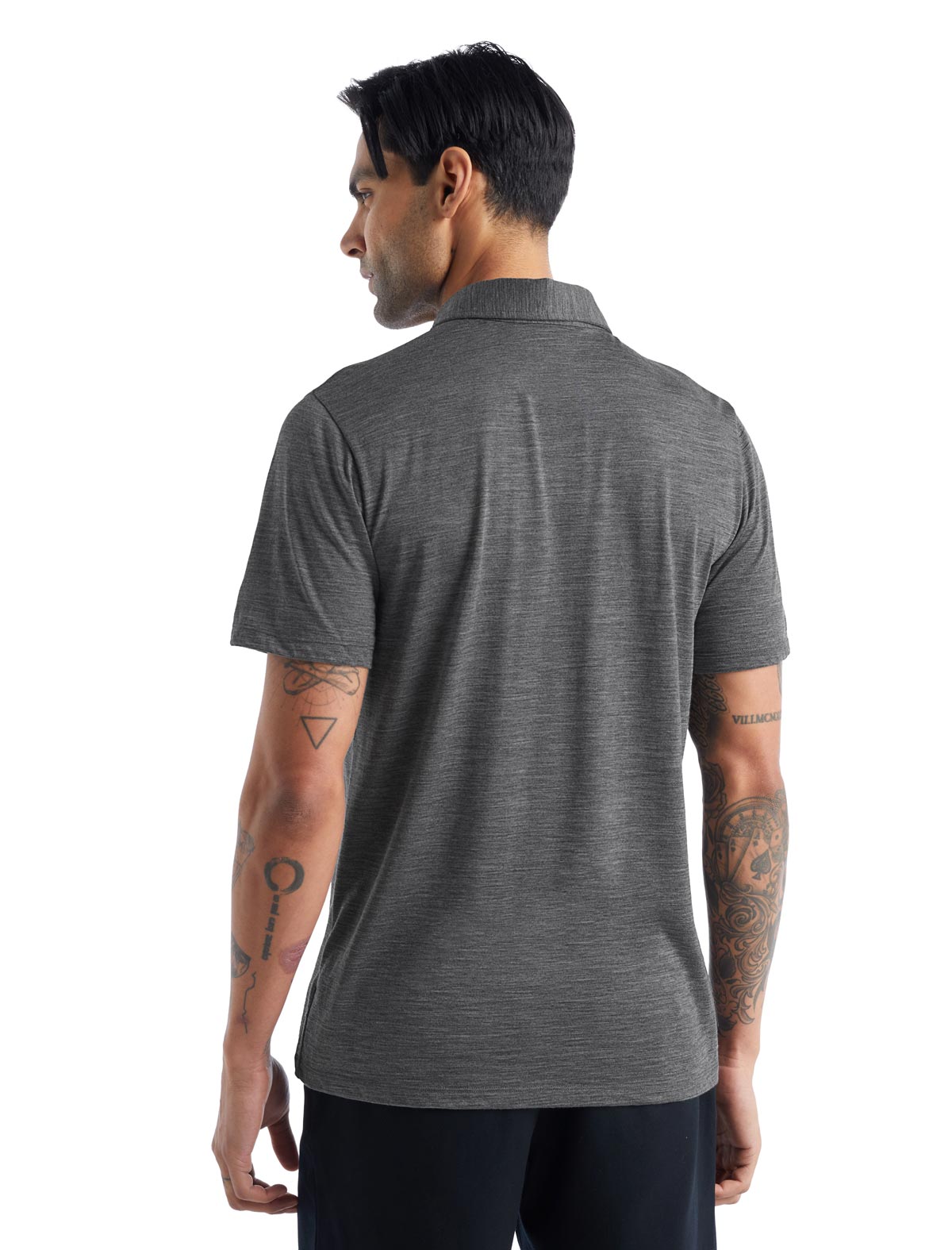 Icebreaker Drayden SS Merino Polo Shirt Herren Icebreaker-SS22-Men-Drayden-SS-Polo-GRITSTONE-HTHR-0A56EI004_2