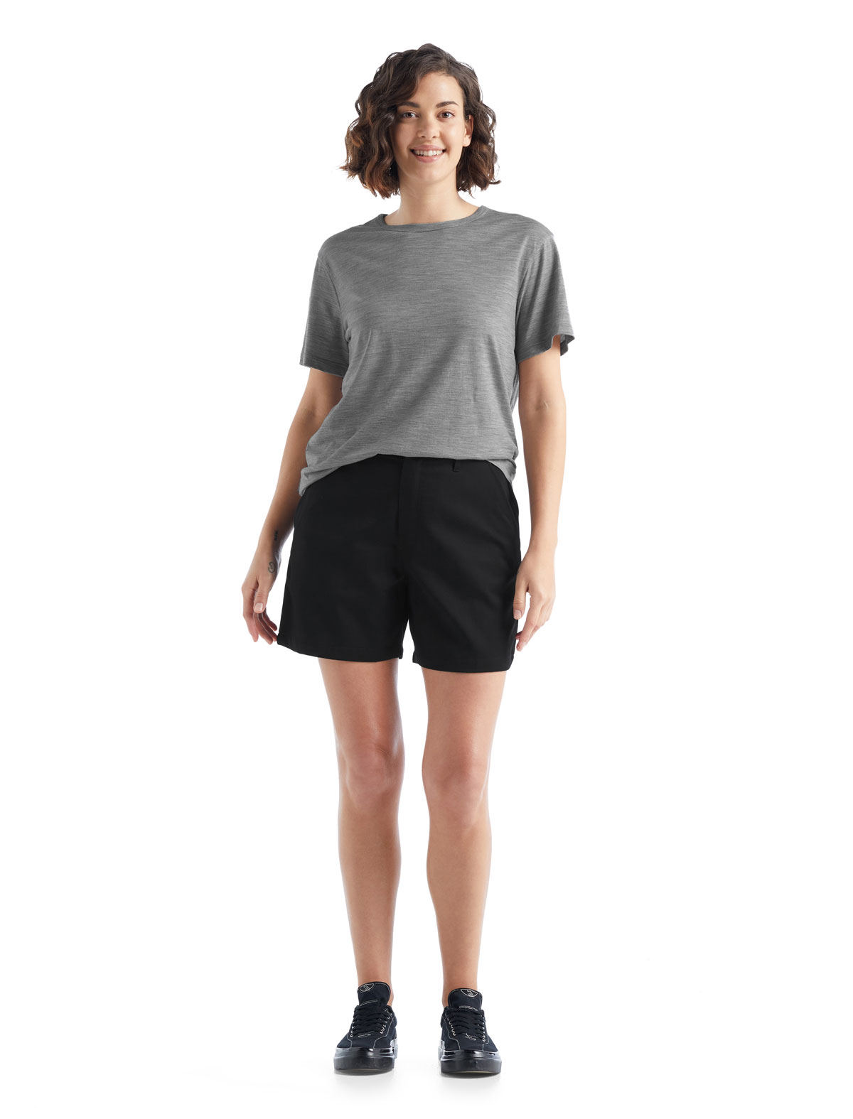 Icebreaker Berlin Chino Shorts Damen Icebreaker-SS22-Women-Berlin-Shorts-BLACK-0A56G5001_3