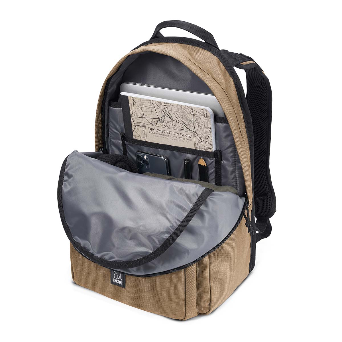Chrome Industries Naito Pack 24 L Rucksack BG-324-Chrome-Naito-Pack-SGBK-4