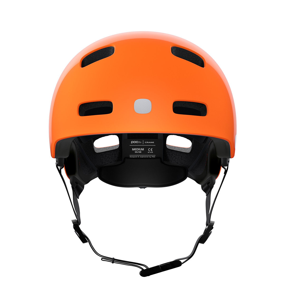 POCito Crane MIPS Fahrradhelm Kids 10570-POC_POCito_CraneMIPS_1712_FluorescentOrange_front, Helme, Bekleidung, Schutzhelm, Sturzhelm