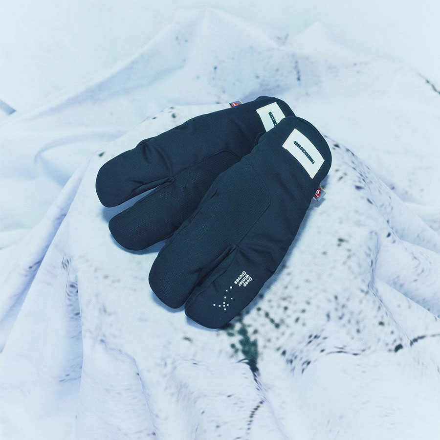 FINGERSCROSSED Deep Winter Lobster Fahrradhandschuhe Unisex Fingerscrossed_Gloves_Lobster_Unisex_black_05