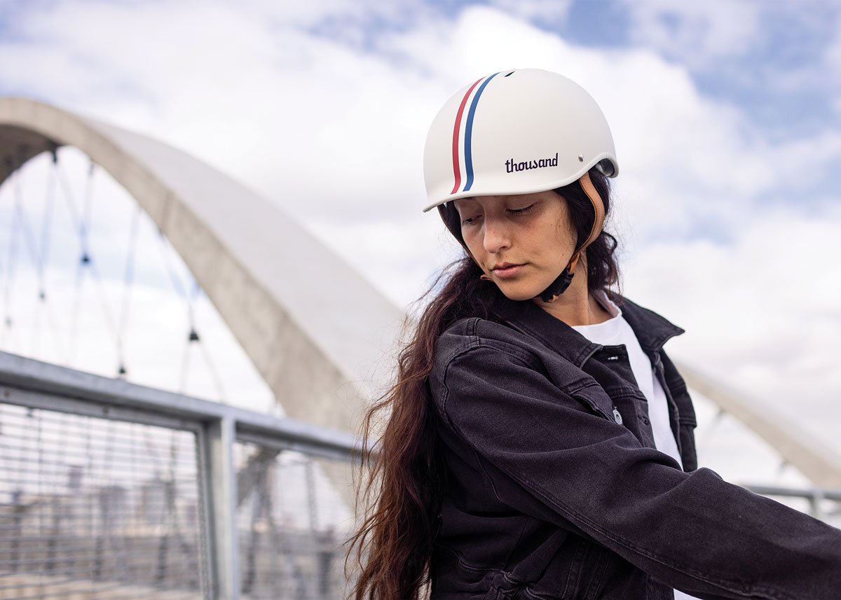 Thousand Heritage 2.0 Fahrradhelm thousand-helmet-heritage2-lifestyle-speedway-creme-1