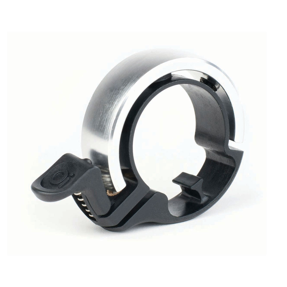 Knog Oi Classic Fahrradklingel Knog-Oi-classic-on-white-large-silver_neu