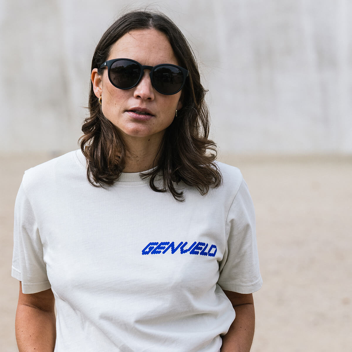 GENVELO T-Shirt, Damen, beige