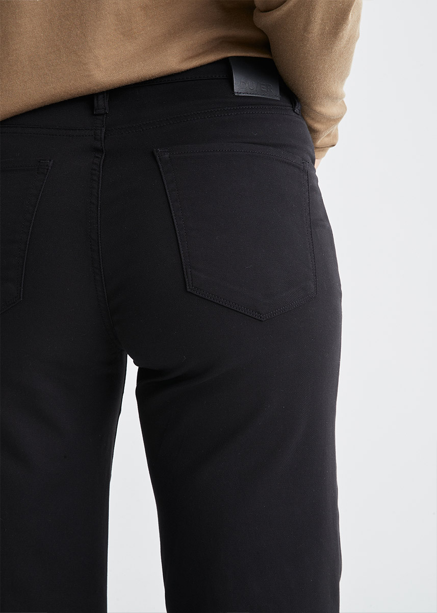 DUER Live Free High Waist Hose Damen DUER_WFTS1015_LiveFree-HighRise-WideLeg_Black_05