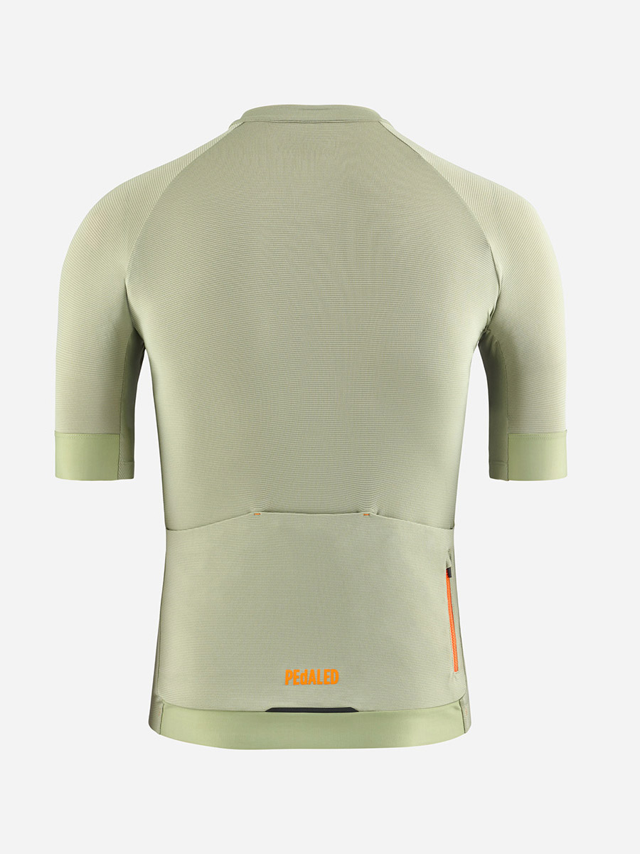 PEdALED Element Lightweight Radtrikot Herren PEdALED_ELEMENT_JERSEY-LTW_OLIVE-GREEN_00