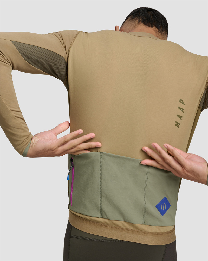 MAAP Alt_Road Merino Langarm Radtrikot Herren maap-MAP-MAL174-DDST-Alt-Road-LS-Jersey-dark-desert-5