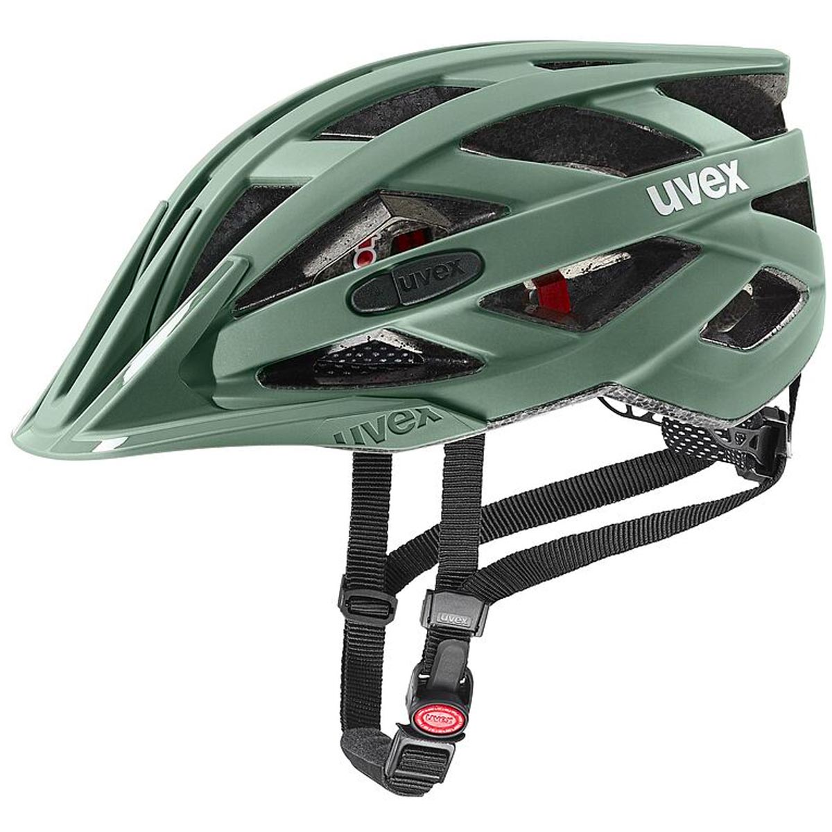 uvex i-vo cc Fahrradhelm UVEX_Helm_i-vo-cc-moss-green-matt_01
