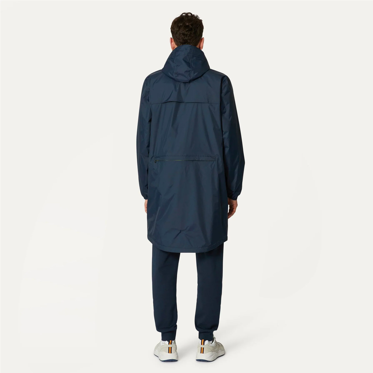 K-WAY Le Vrai 3.0 Eiffel Regenmantel Unisex K-Way_Le-Vrai-3.0-eiffel-warm_coat_blue-depth_06