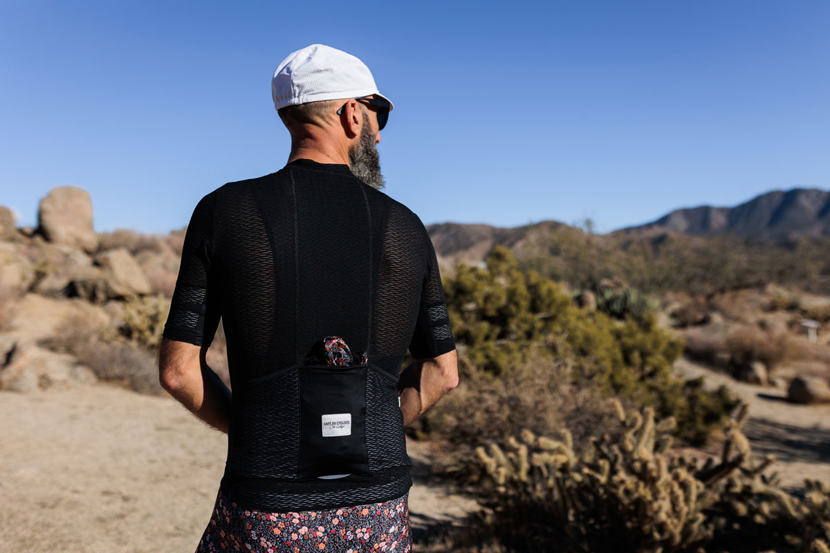 Café du Cycliste Christelle Radtrikot Herren Cafe_du_Cycliste_Christelle_Black_Jersey_Men_2