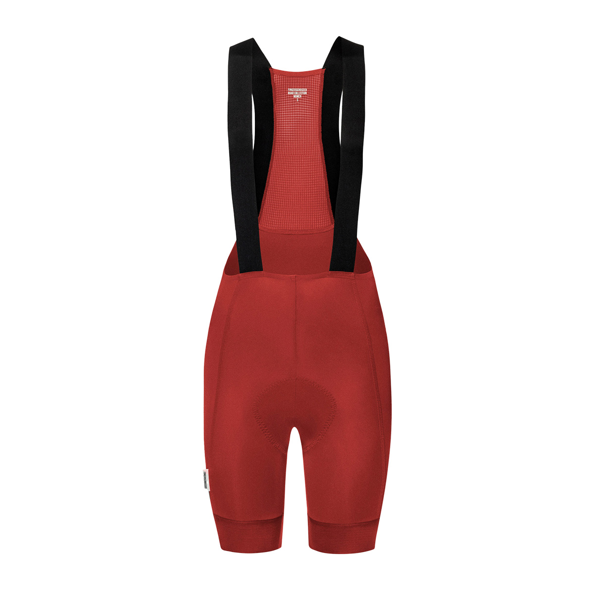 FINGERSCROSSED #ROAD BIB WOMEN Fahrradhose Damen Radsport brick rot FINGERSCROSSED #ROAD BIB WOMEN Fahrradhose Damen Radsport brick rot Freisteller front