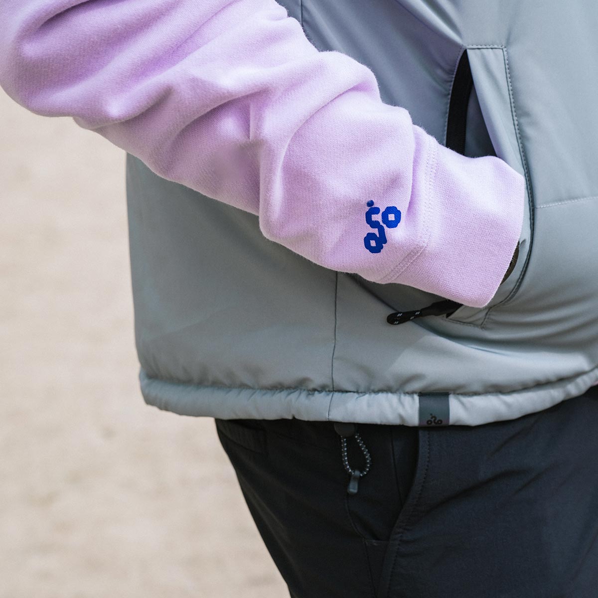 GENVELO Logo Hoodie Unisex GENVELO_Hoodie_liliac_04