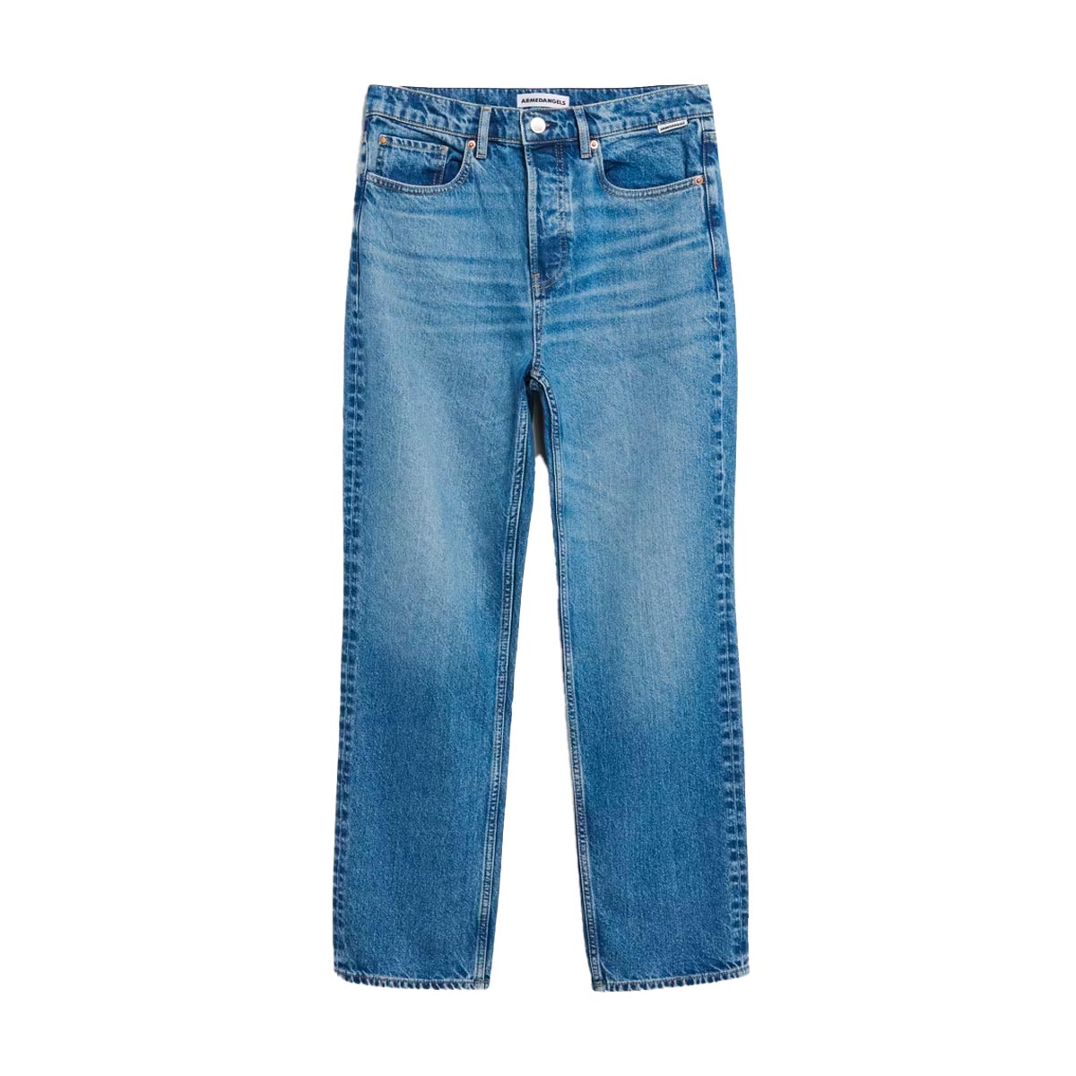 ARMEDANGELS Aaikala High Waist Straight Leg Jeans Damen Armedangels_AAIKALA-Jeans_Damen_Crunchy_01