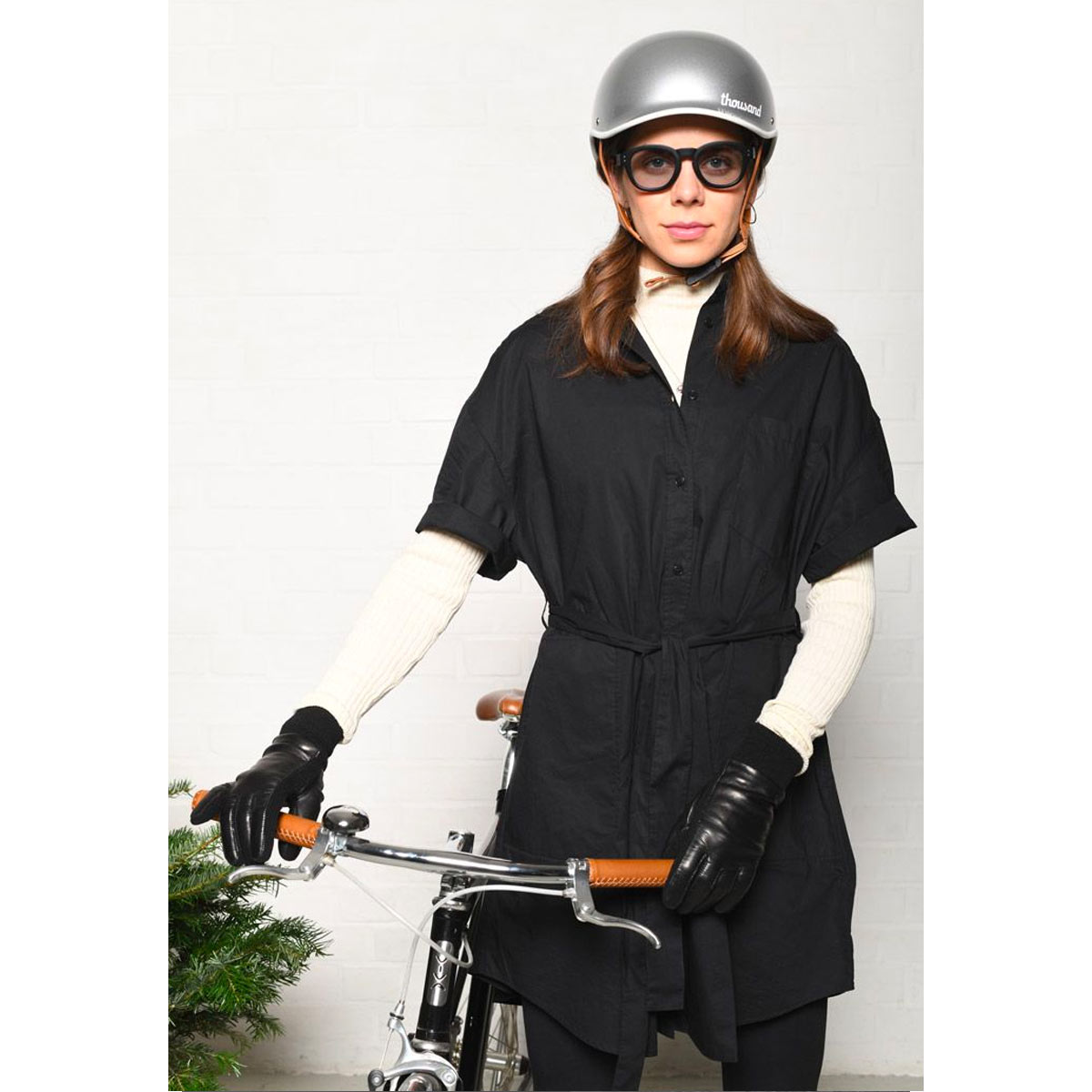 Hestra Jeanne Leder Handschuhe Damen 8Outfit-1e33lT3SSbqh1f, Helme, Schutzhelm, Mantel, Handschuh, Person