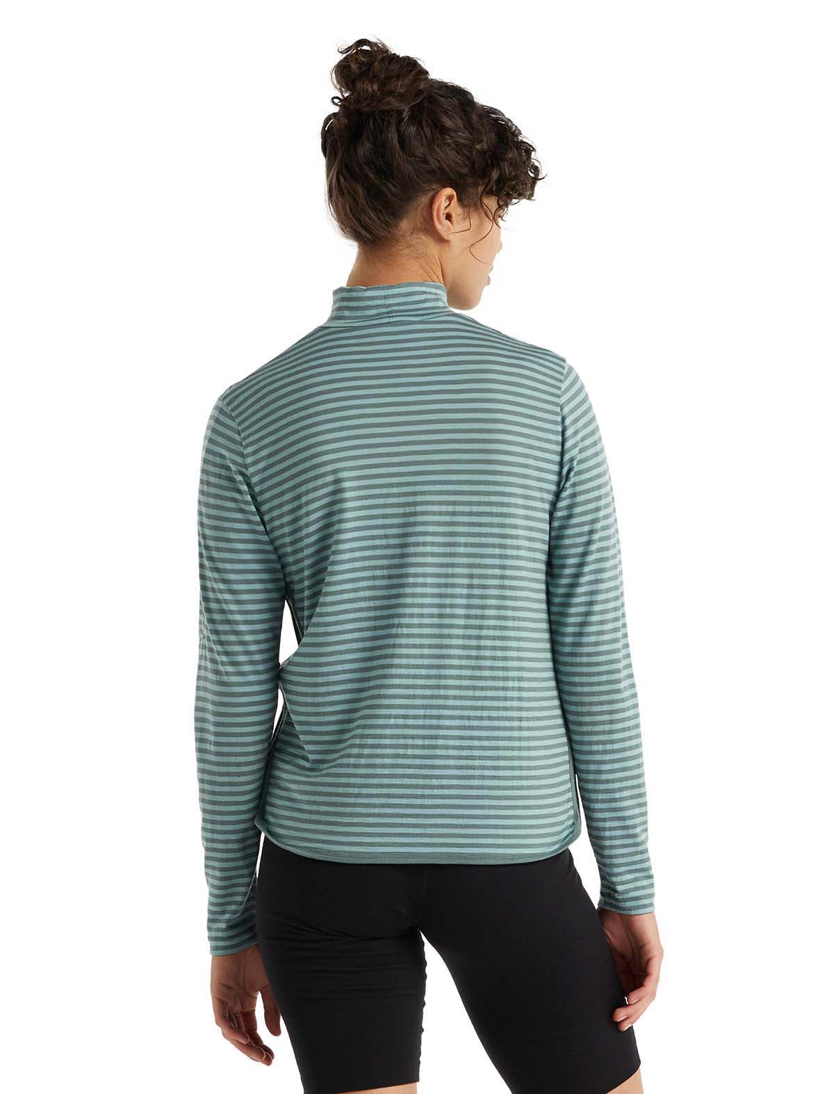 Icebreaker Roamaway Langarmshirt Damen Icebreaker-FW21-WOMEN-ROAMAWAY-LS-MOCK-NECK-0A59JG097_2
