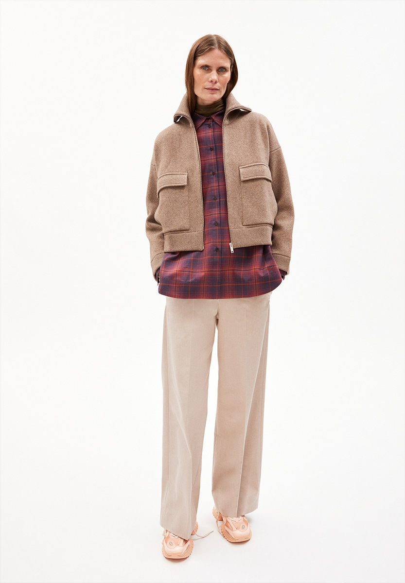 ARMEDANGELS Joaniaas Strickjacke Damen Armed-Angels_JOANNAA_JOANIAAS_Jacke-Women_cinnamon-dust-melange_03
