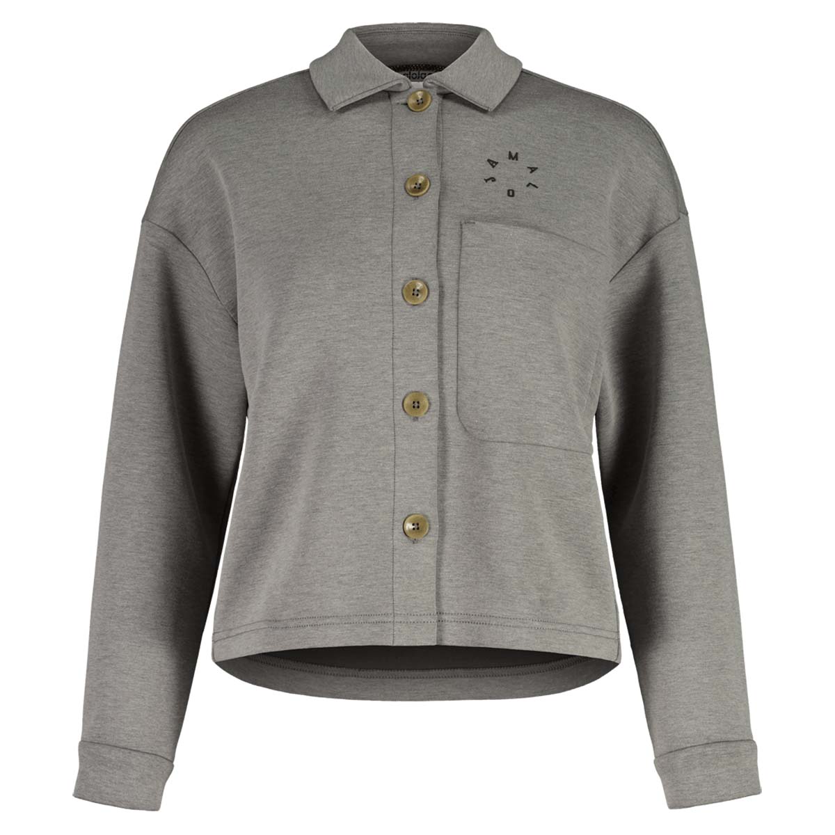 Maloja RotspitzeM. Spacer Sweatjacke Damen Maloja-36425-1-114-RotspitzeM-Spacer-Jacket-Women-grey-melange-1