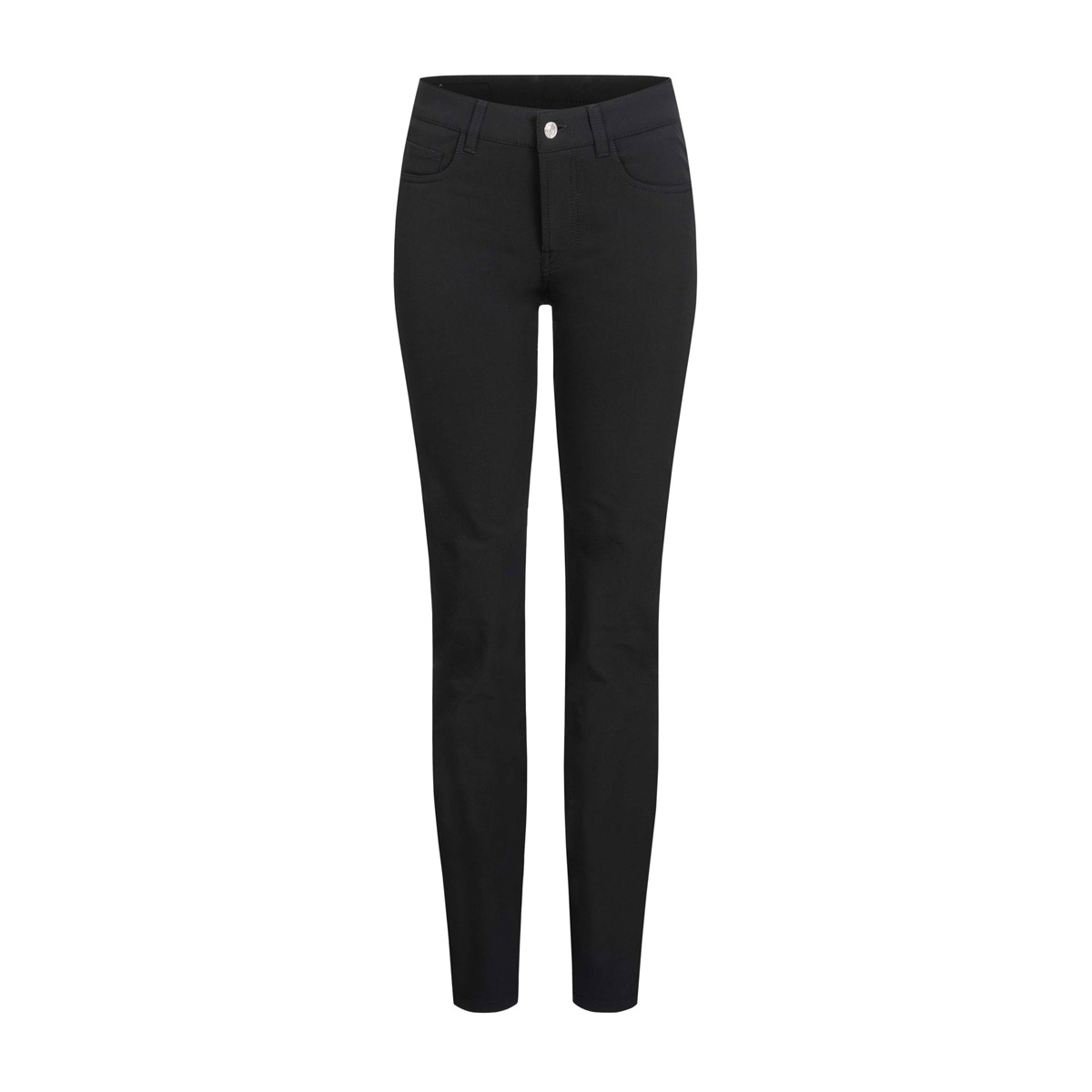 ALBERTO Fahrrad Hose Medium Waist Skinny Fit Damen 2610-23357-Alberto-Bici-3xDryCooler-black-vorne-1