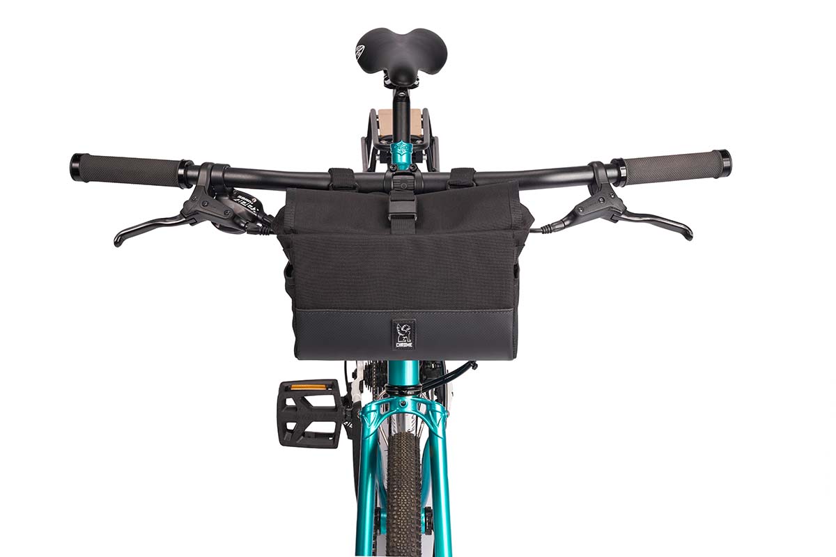 Chrome Industries Doubletrack 2in1 Lenkertasche Umhängetasche BG-328-Chrome-Doubletrack-Bar-BK-7