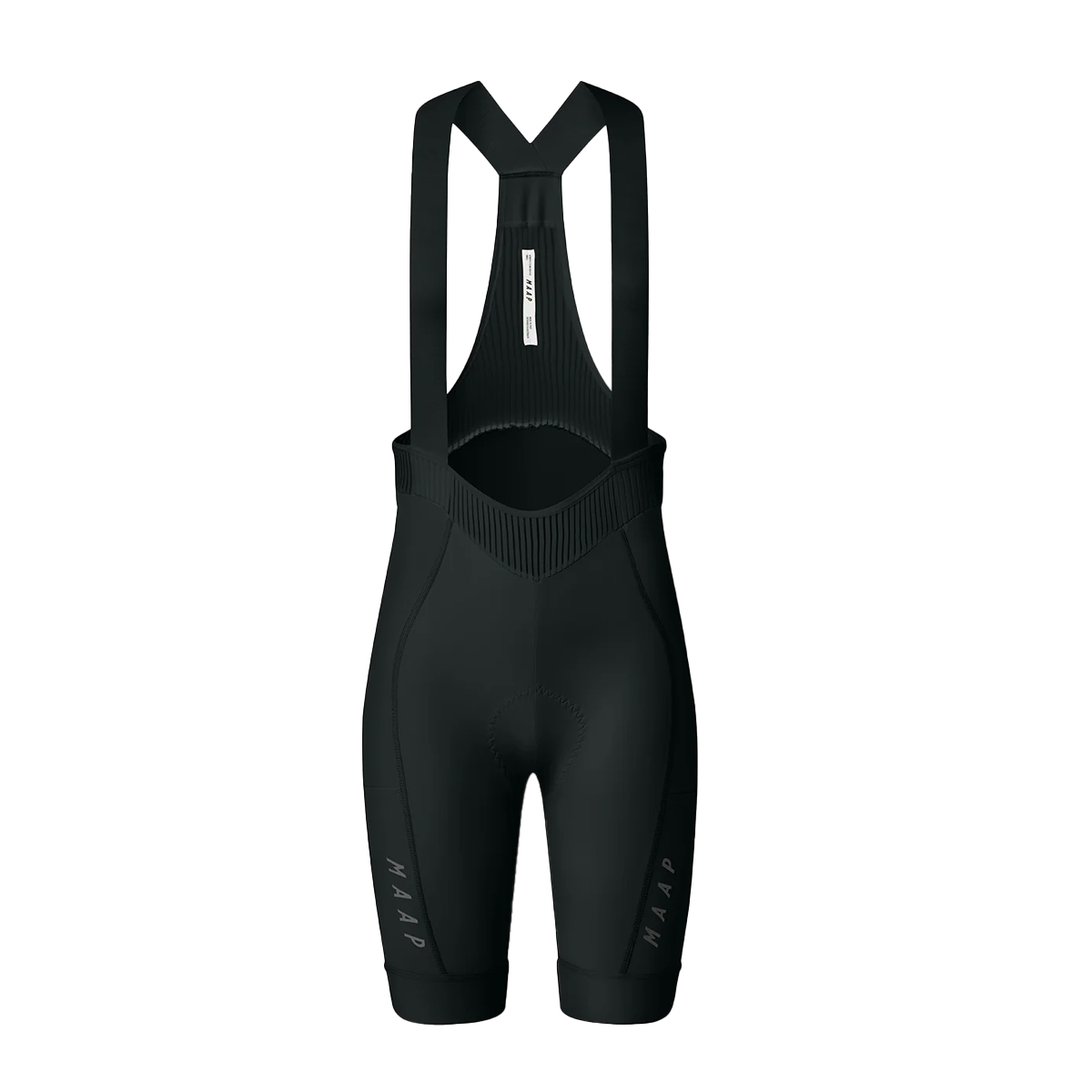 MAAP Team Bib Evo Cargo Tights Bib Radhosen Women Damen black schwarz MAAP Team Bib Evo Cargo Tights Bib Radhosen Women Damen black schwarz Freisteller von Vorne