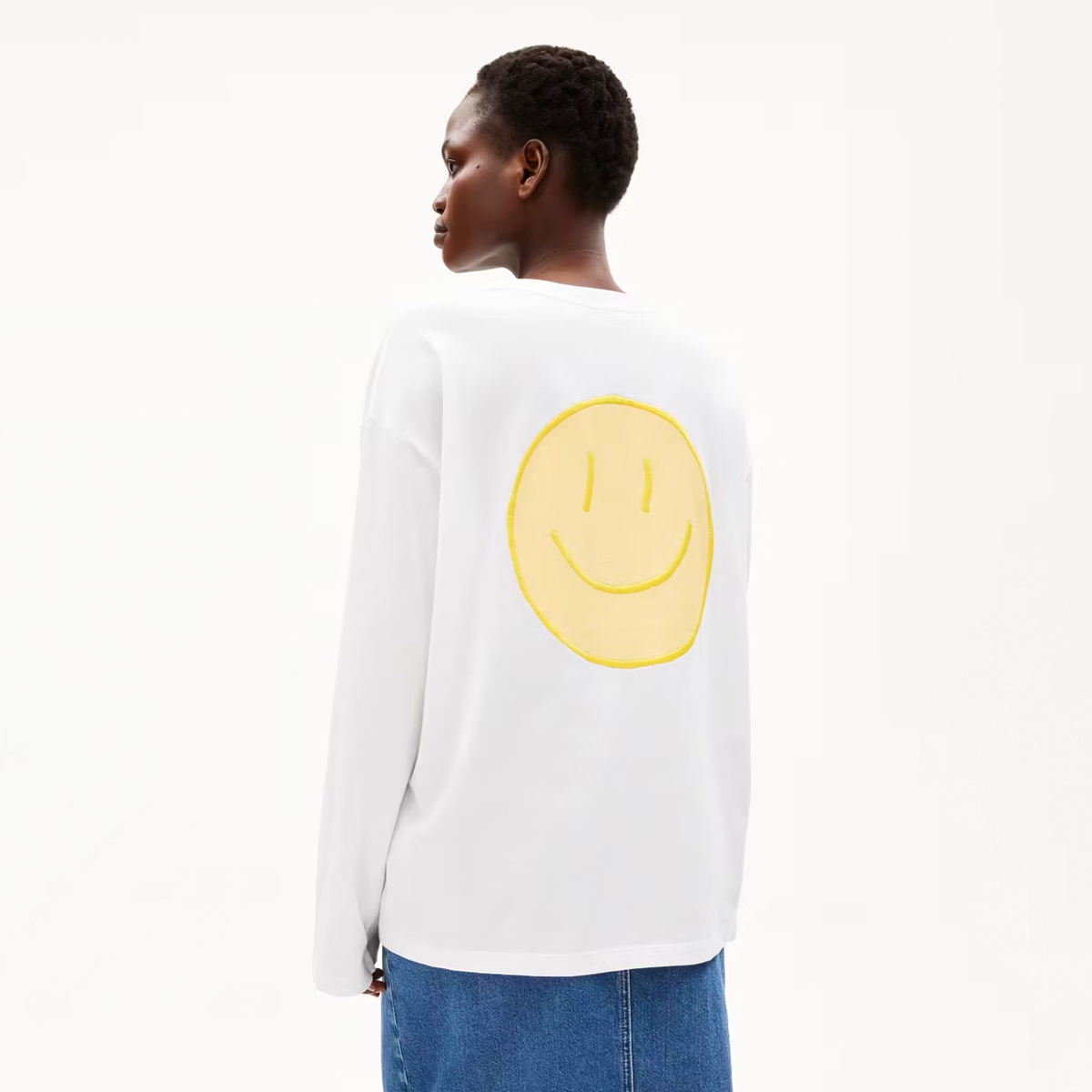 ARMEDANGELS Fietaa Smile Langarmshirt Damen Armedangels_FIETAA-SMILE-SHIRT-Damen_weiss_04