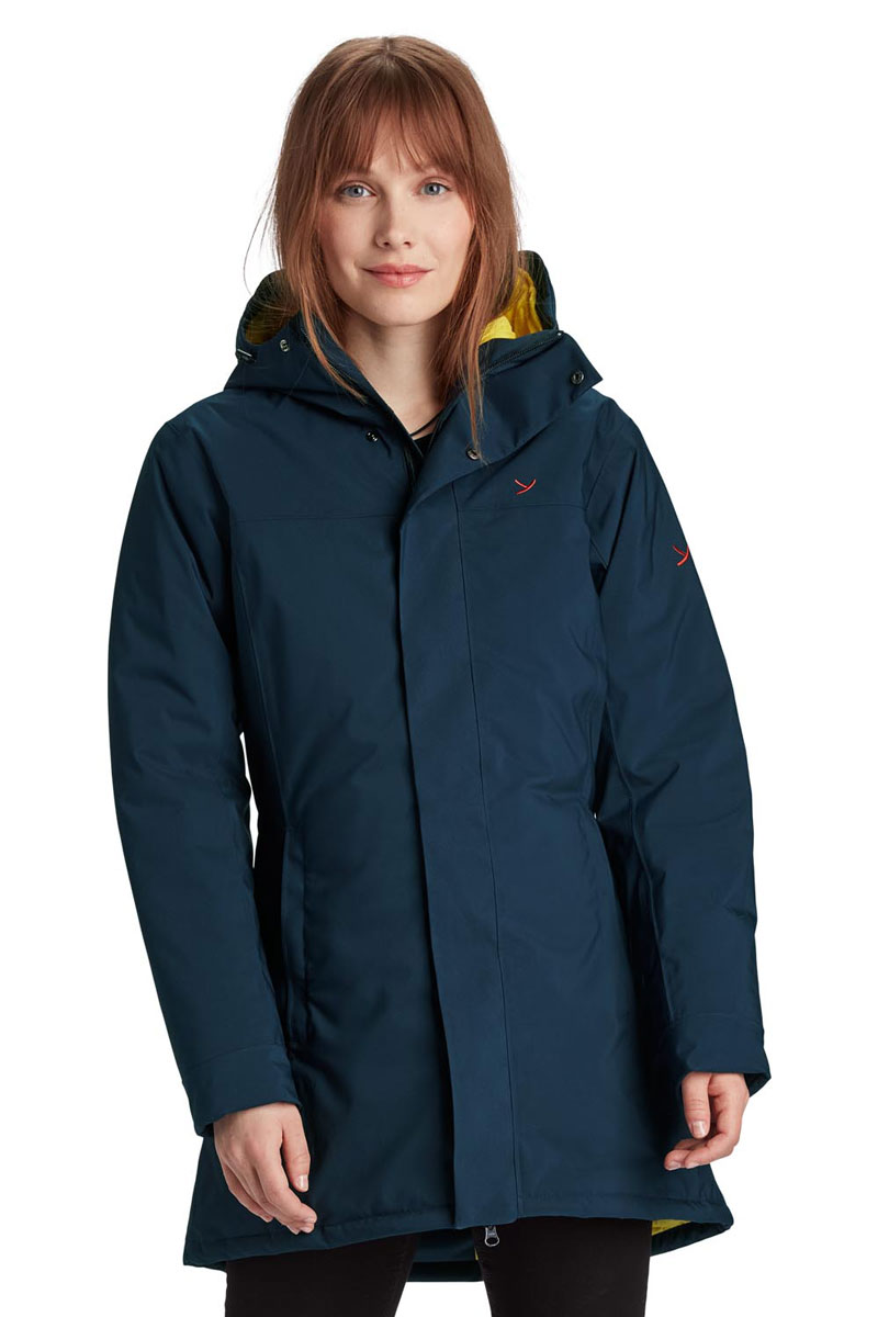 Y-by-Nordisk-Mani-1144-womens-urban-bike-jacket-blue-lemon-model-01