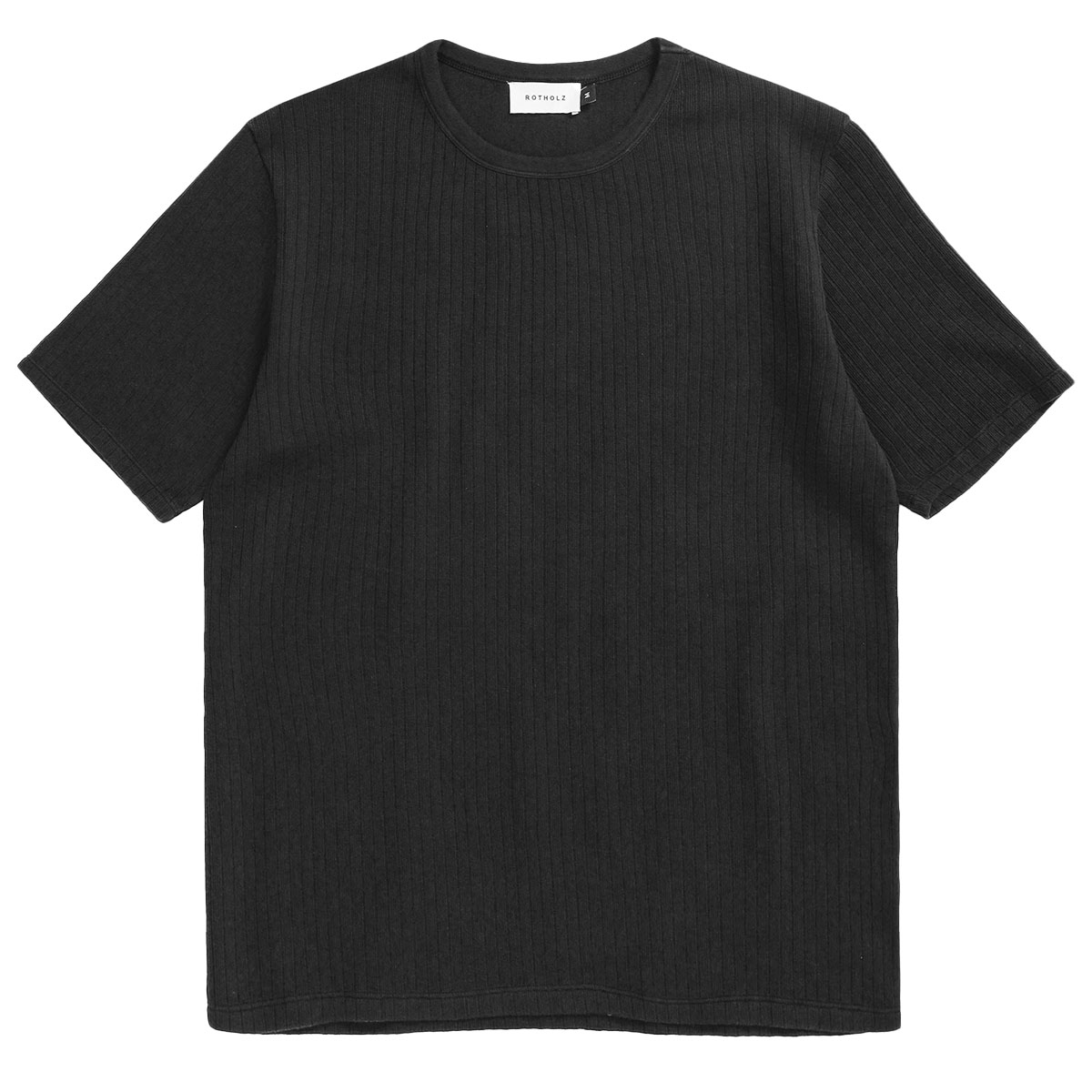 ROTHOLZ Rippstrick T-Shirt Damen Rotholz_RibbedT-ShirtOrganicCotton-MossGreen_01
