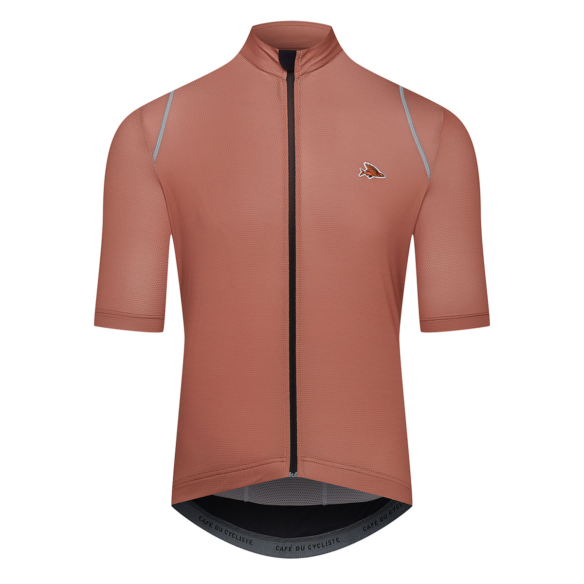 Café du Cycliste Mona Radtrikot Herren Cafe-du-Cycliste-MONA-Short-Sleeve-Jersey_Cashew_02