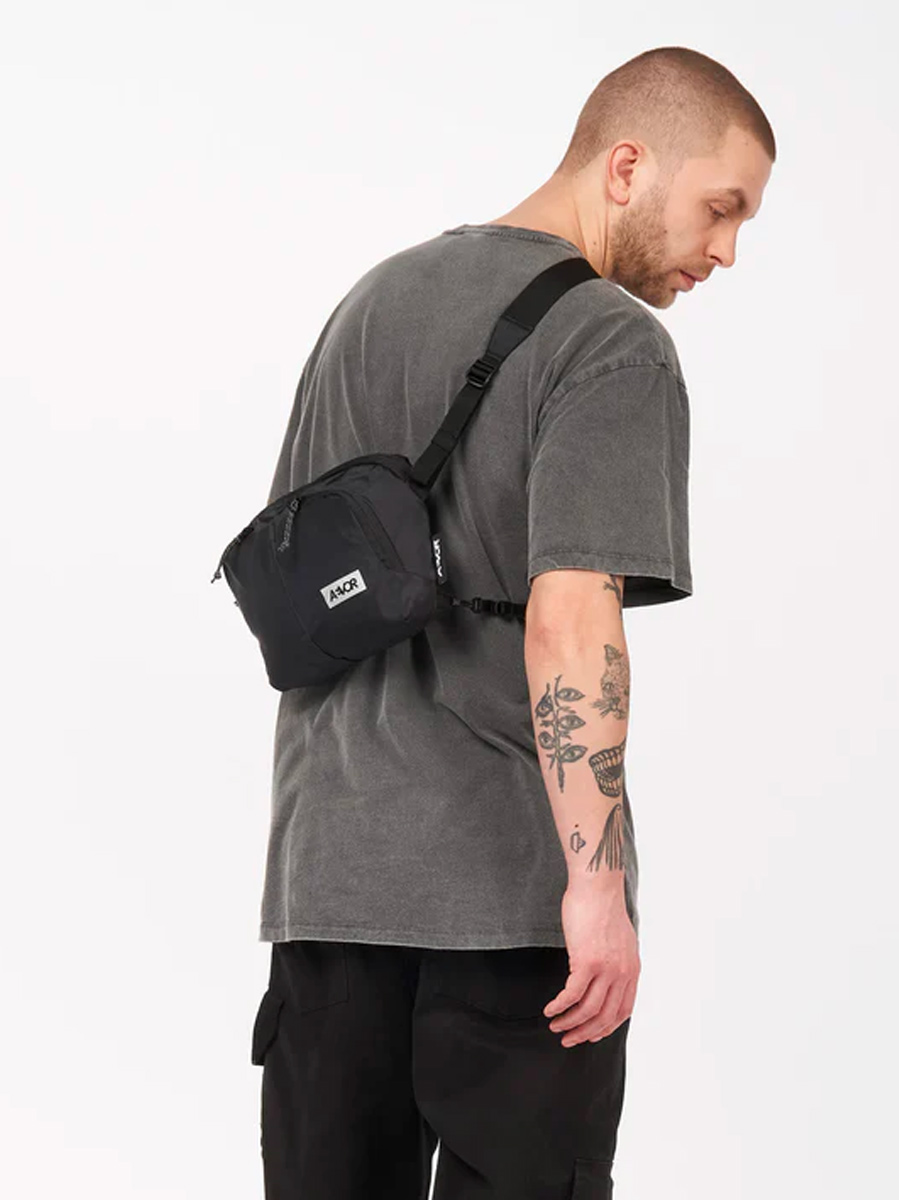 AEVOR Sacoche 4L Umhängetasche AEVOR_Sacoche-Bag_ripstop-black_03