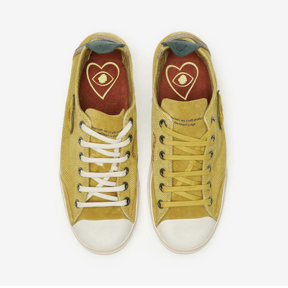 Satorisan Koto Cotton Vintage Sneaker Unisex Koto-Cotton-Vintage-Psychadelic-Khaki-Satorisan-03