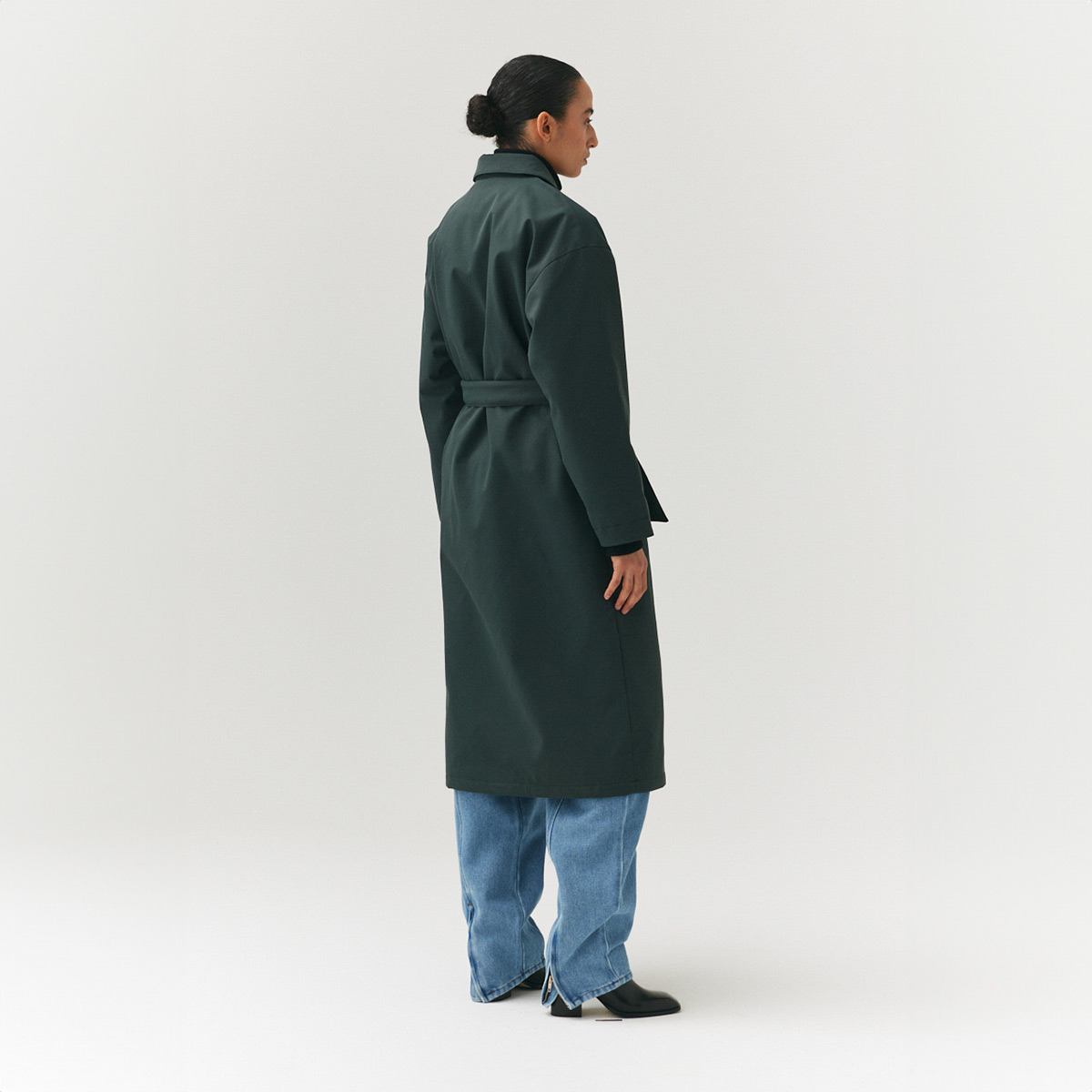 Welter Shelter Rachel G Ninspin Trench Mantel Damen Welter-Shelter_Rachel-G-NIN-SPIN-women_forest-green_01