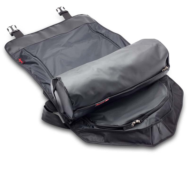 Henty CoPilot 20L Messenger Tasche henty_Co-Pilot-Messenger-offen-Rolle