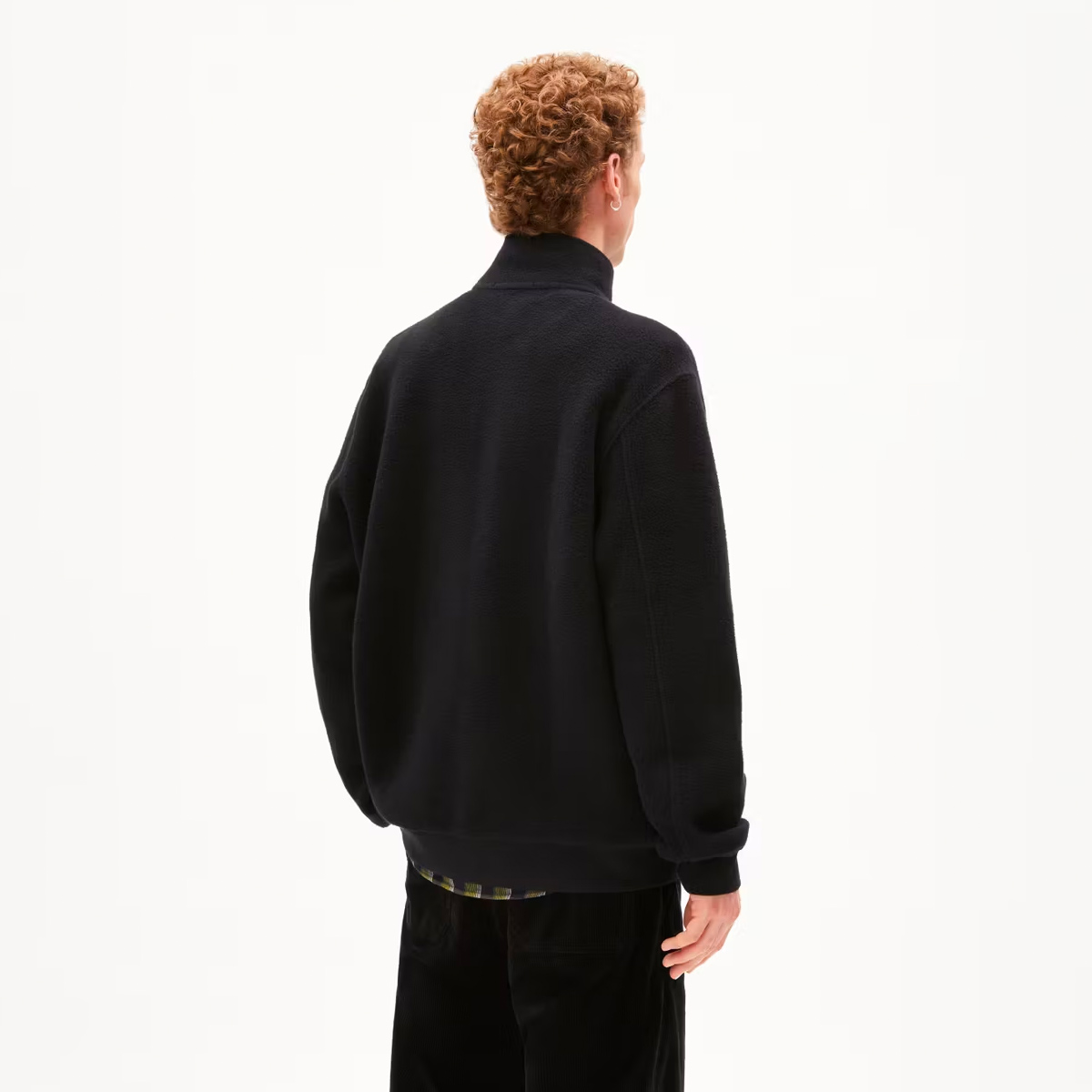 ARMEDANGELS Bresaa Felpa Fleecejacke Herren ArmedAngels_BRESAA-FELPA-Sweat-Jacke-Men_black_05