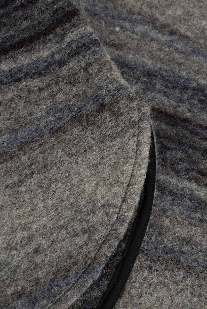 ROTHOLZ Relaxed Overshirt Unisex Rotholz_RelaxedOvershirtWool-Blend-NavyGreyStripe_04