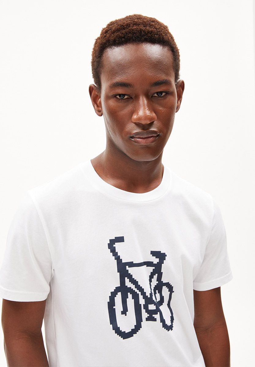 ARMEDANGELS JAAMES Fun Bike T-Shirt Herren AA_30005758-188JAAMES-FUN-BIKE_white_02
