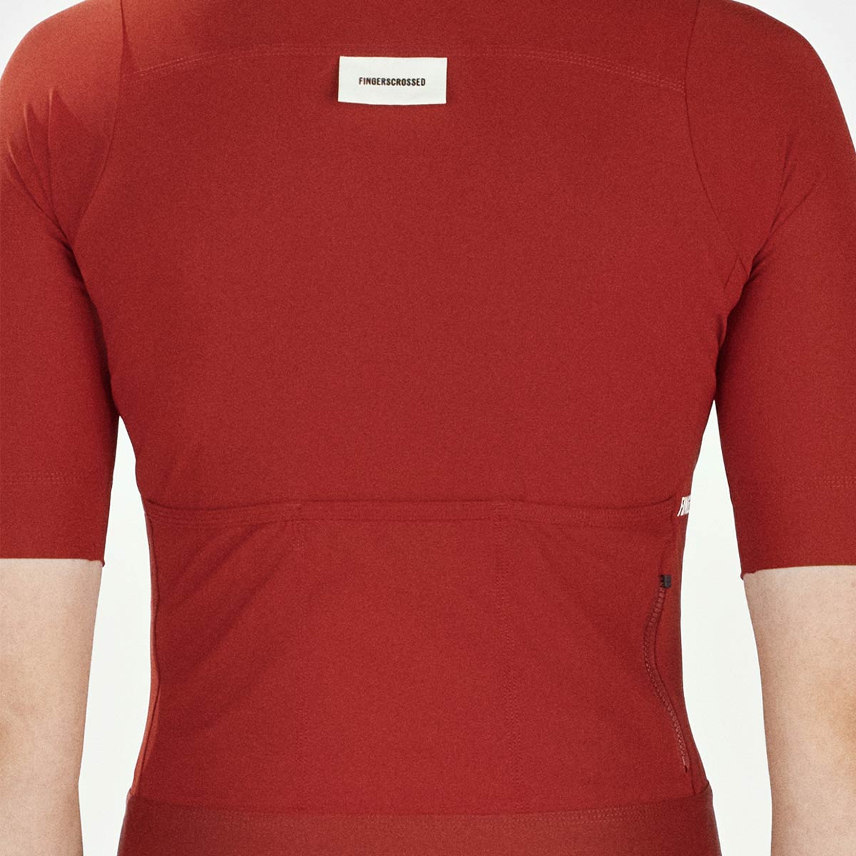 FINGERSCROSSED #ROAD JERSEY Women Rad Trikor Radsport Damen brick rot FINGERSCROSSED #ROAD JERSEY Women Rad Trikor Radsport Damen brick rot back Rücken Taschen