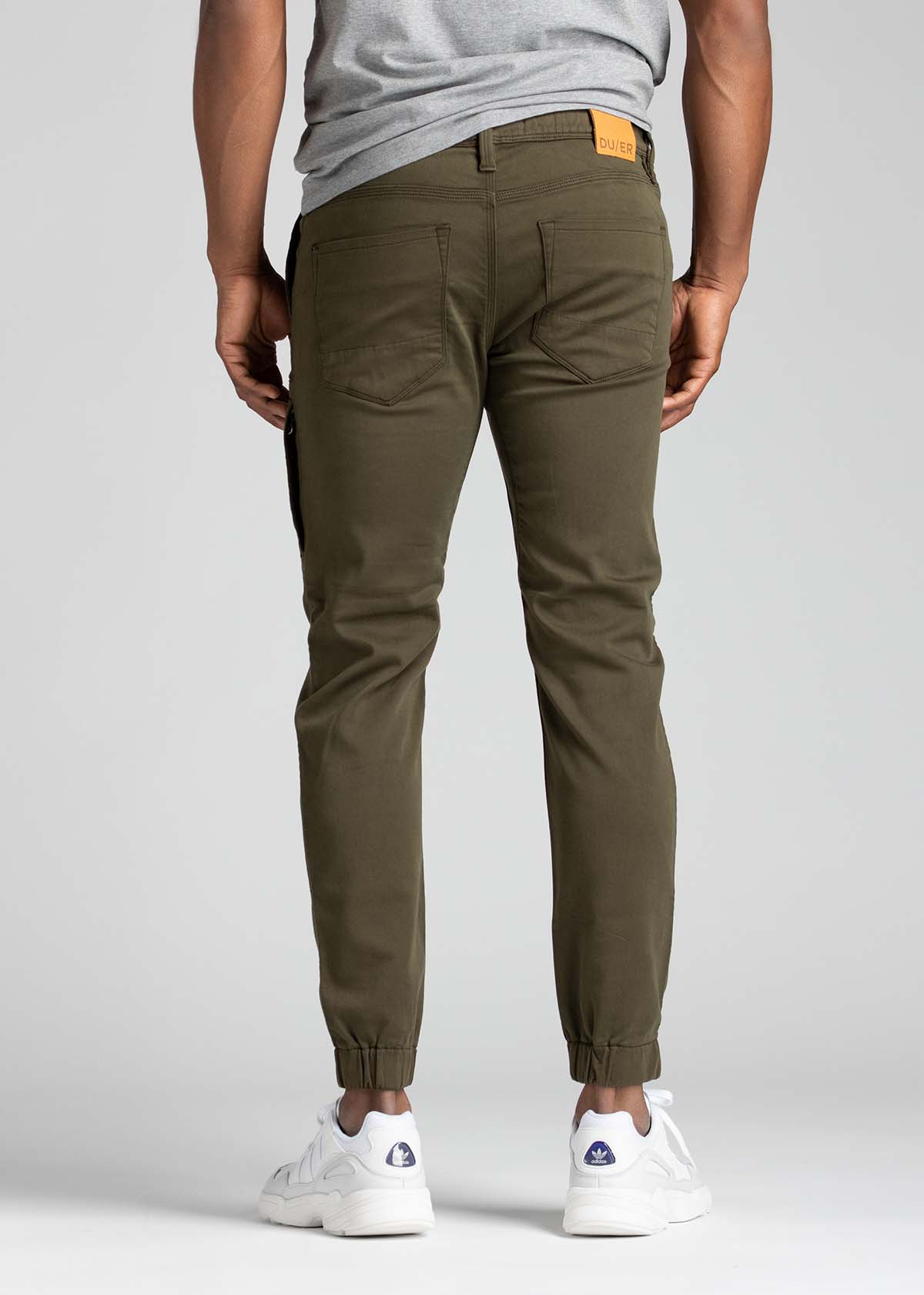 DUER No Sweat Jogginghose Herren DUER_NoSweat-Jogger-MJNS1100-ArmyGreen-Jogger-BK