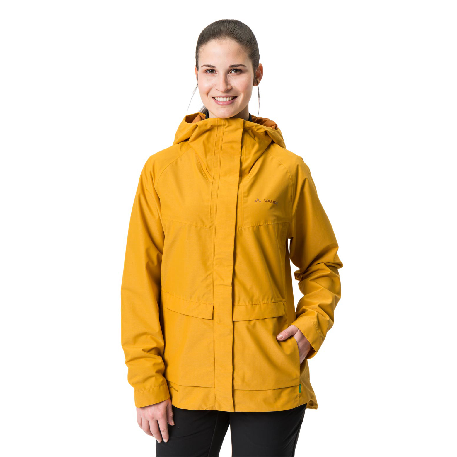 VAUDE Comyou Pro Regenjacke Damen Vaude_Women_Comyou_Pro_Rain_Jacket_burnt_yellow_42850_317_d
