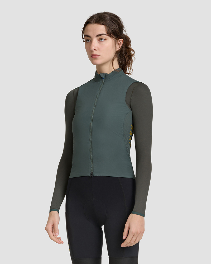 MAAP Alt_Road Thermo Windweste Damen maap-MAP-WAV063-CGRN-Alt-Road-Thermal-Vest-cypress-green-2