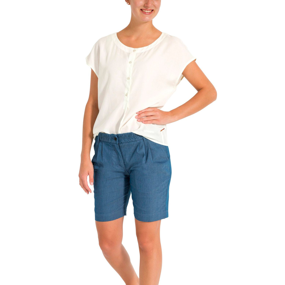 VAUDE Zaneta Kurzarm Bluse Damen Vaude-41875_522_d_5