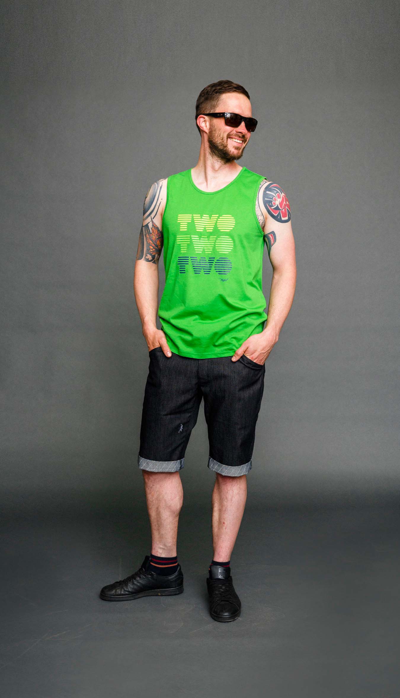 DEEL Tank-Top Logo Organic Cotton Men