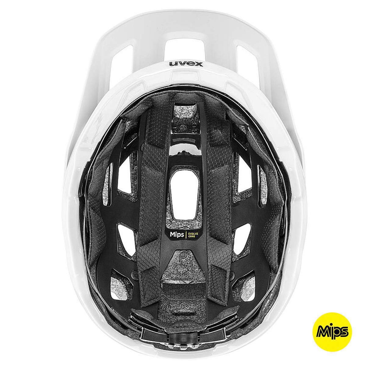 uvex react MIPS Fahrradhelm UVEX_Helm_react-MIPS_white-matt_04