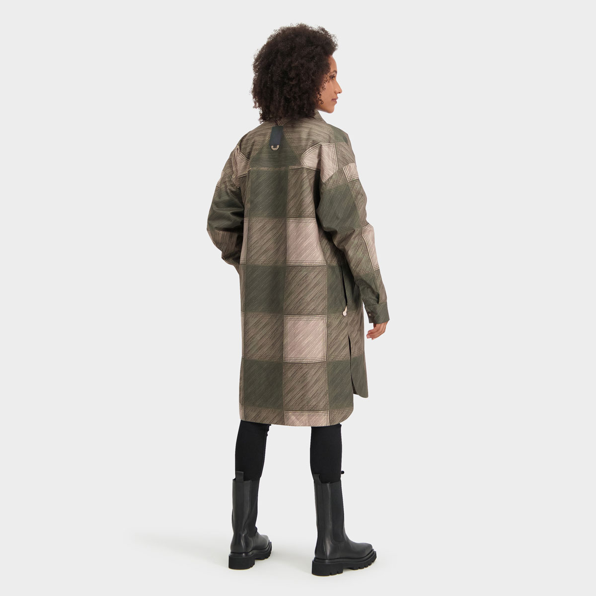 AGU Winter Oversized Regenmantel Damen AGU-43400200-007_model_02