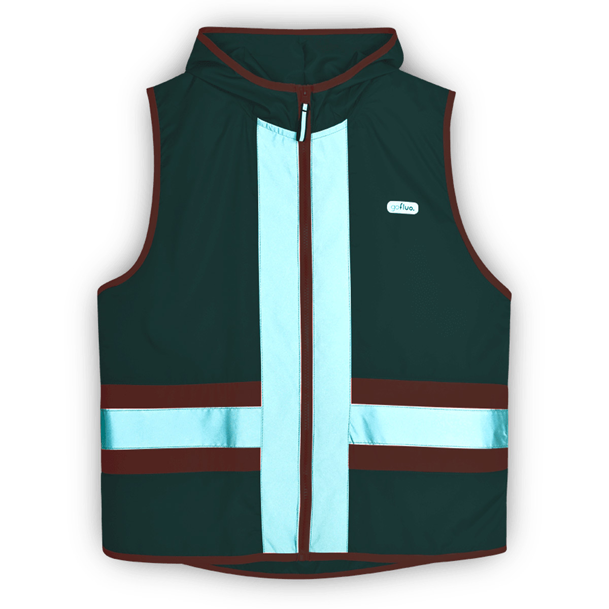 Gofluo Darkjoy Reflektierende Weste Unisex GOFLUO_Darkjoy-Vest-Fahrradweste_00-a